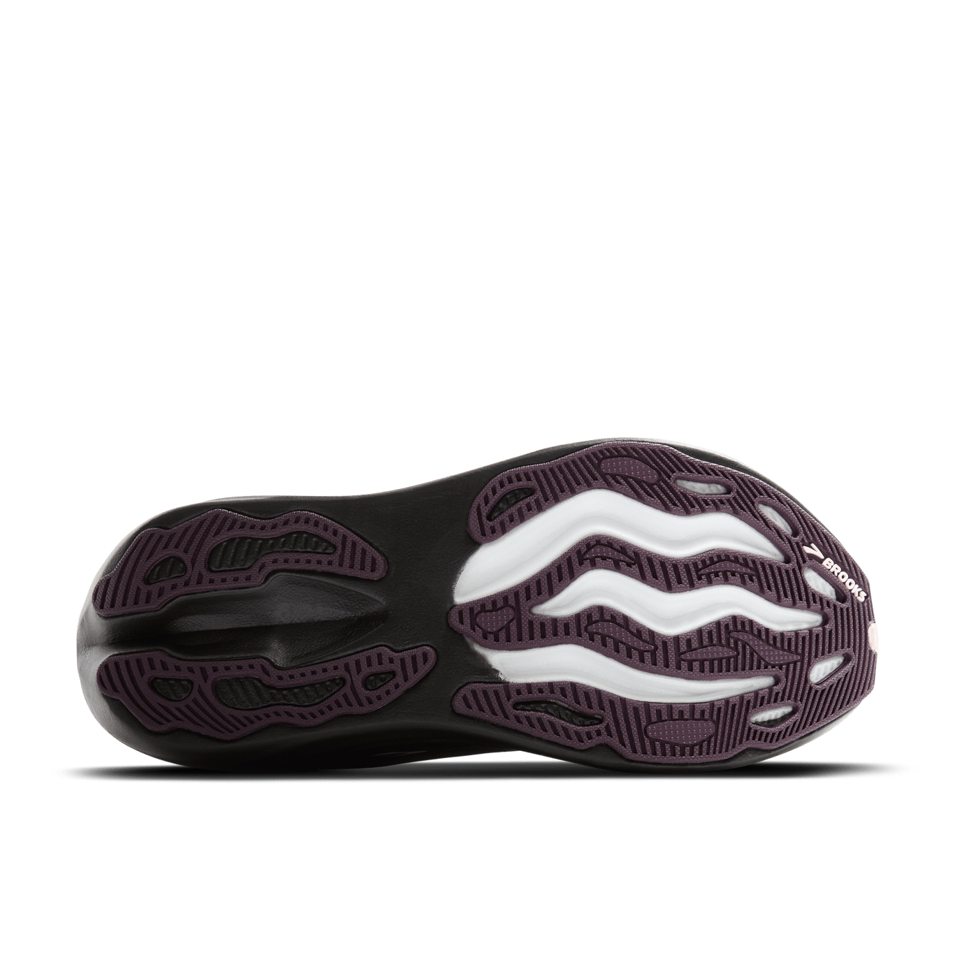 Brooks Glycerin Max Women's Running Shoes (B Width) - Black/Orchid Ice/Grey - Premium Cushioning for Long-Distance Running & Marathon Training