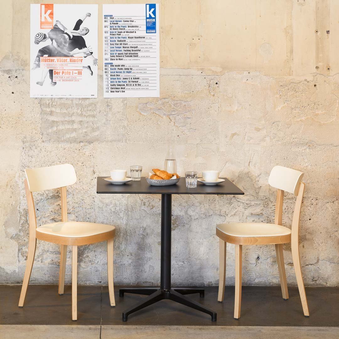 Stylish Rectangular Bistro Table for Indoor Dining - Perfect for Small Spaces, Kitchens & Breakfast Nooks