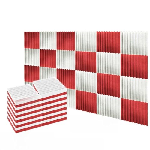 Pearl White & Red