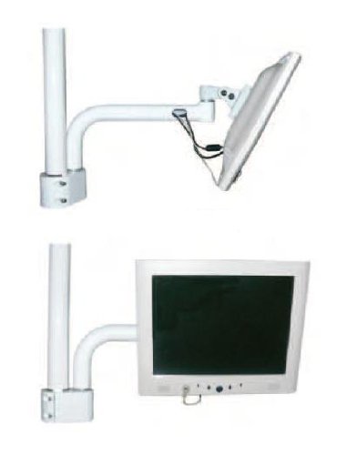 TPC Mirage Monitor Bracket WIC840 - Heavy Duty TV Wall Mount for 32-65 Inch Screens | VESA 400x400 | Full Motion Articulating Arm | Perfect for Home Office, Gaming Setup & Living Room Entertainment