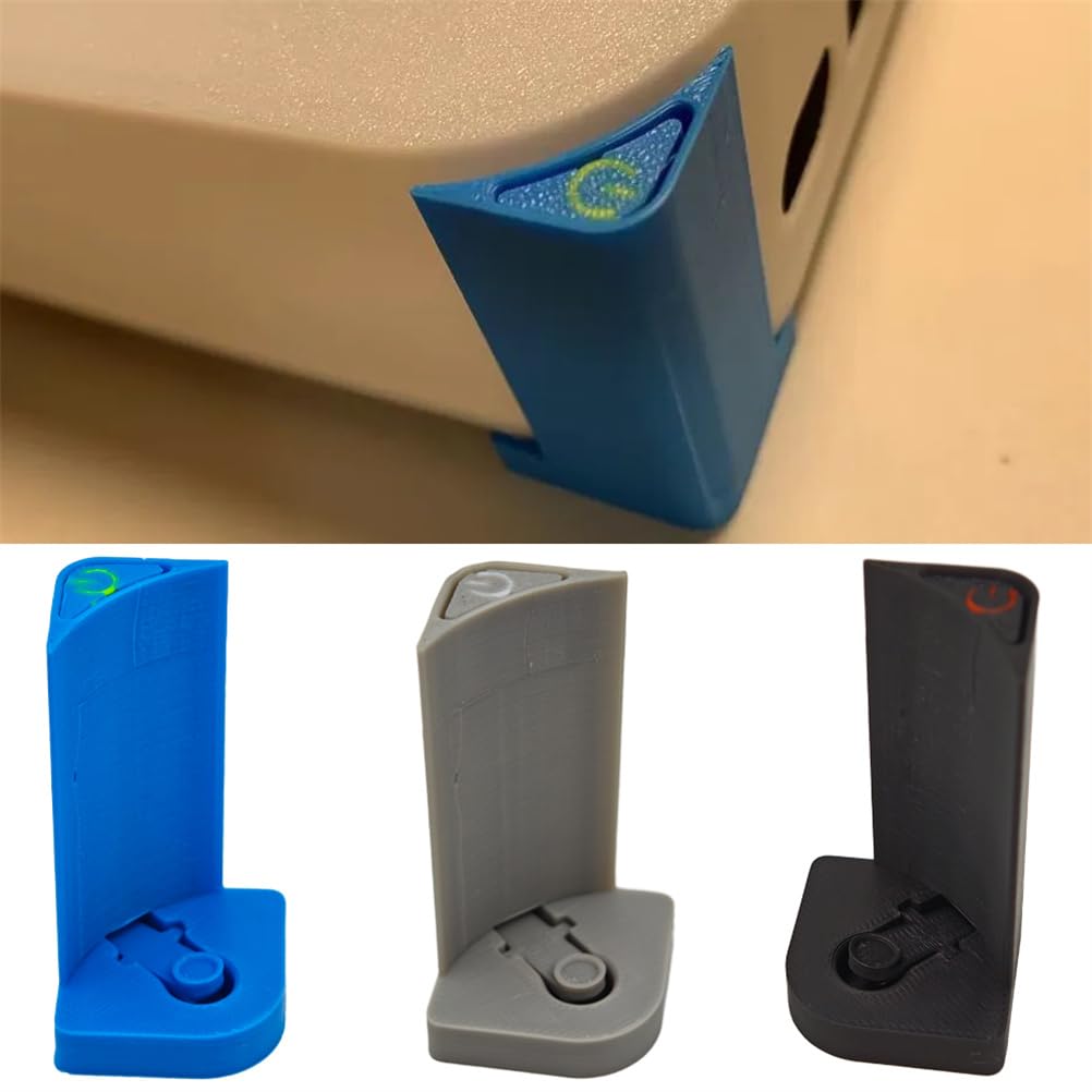 2024 Mac Mini M4 Power Button Replacement - 3D Printed Top Push Switch Accessory (Black) | Compatible with Mac Mini M4 | Perfect for DIY Repairs & Upgrades