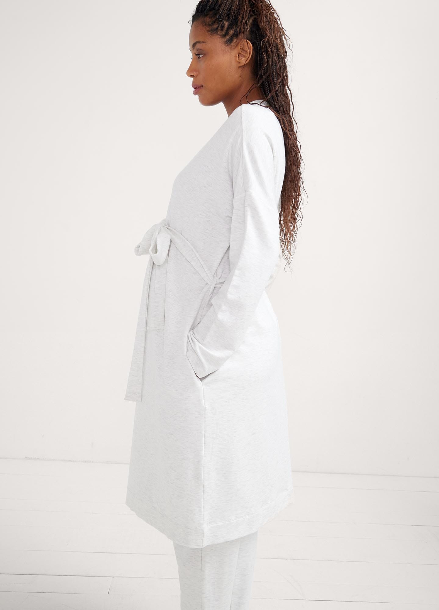 The Hatch Robe - Soft & Cozy Women's Bathrobe for Spa, Lounge & Home Relaxation | Premium Cotton Blend Robe with Pockets