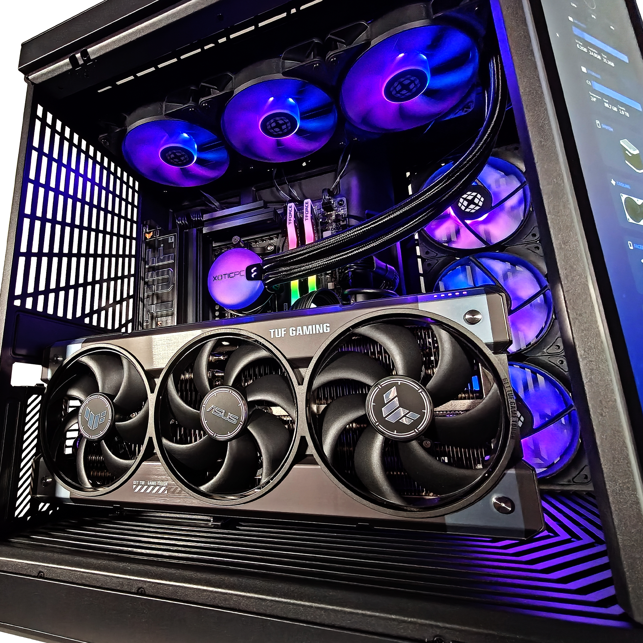 XOTIC PC GX13 HYTE Custom Built Gaming Desktop PC - High Performance Gaming Computer with RGB Lighting for Esports & Streaming | Perfect for Fortnite, Call of Duty & VR Gaming