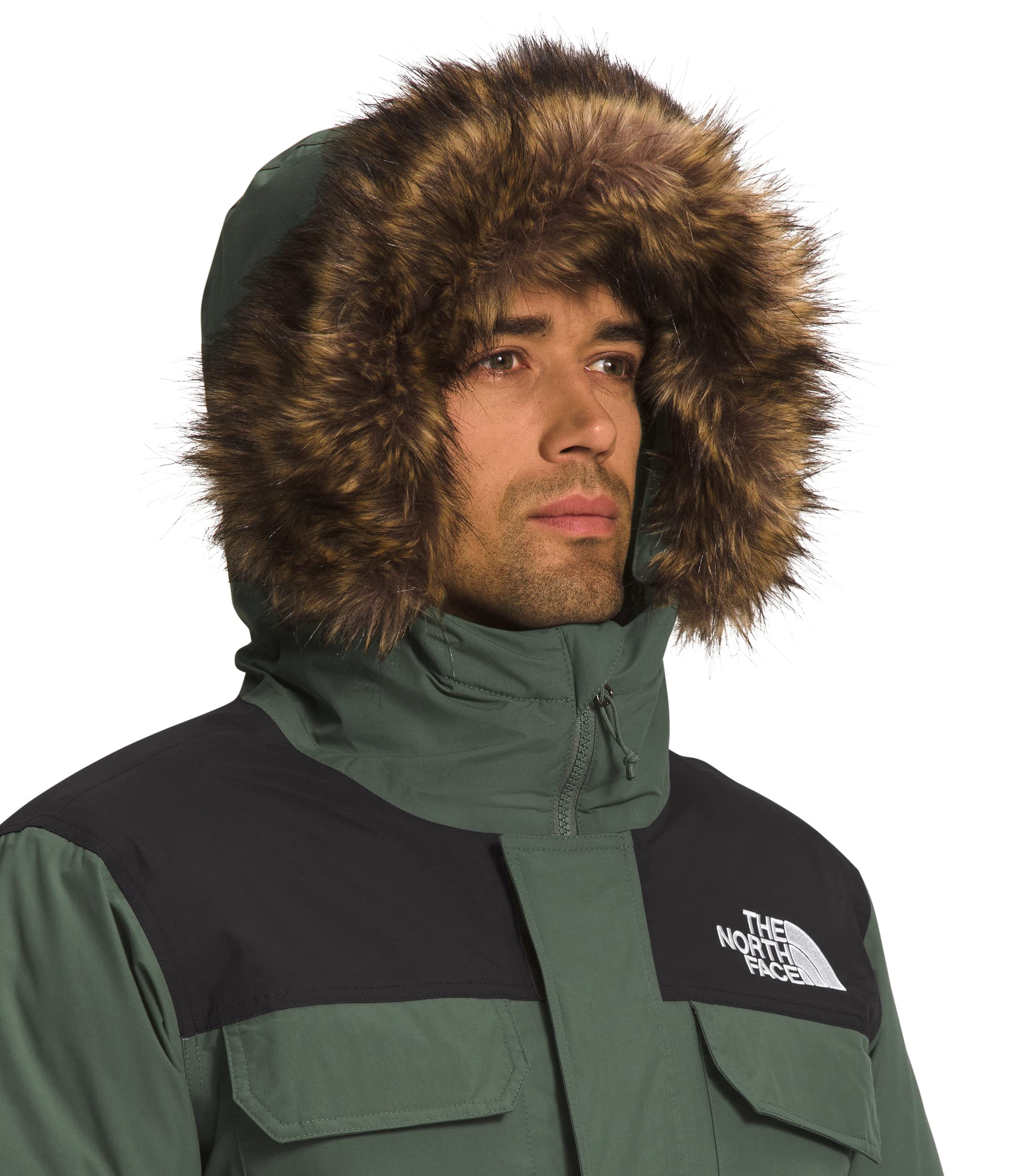 THE NORTH FACE Men's McMurdo Bomber Jacket - Waterproof Winter Coat with Insulation for Hiking, Camping & Outdoor Adventures