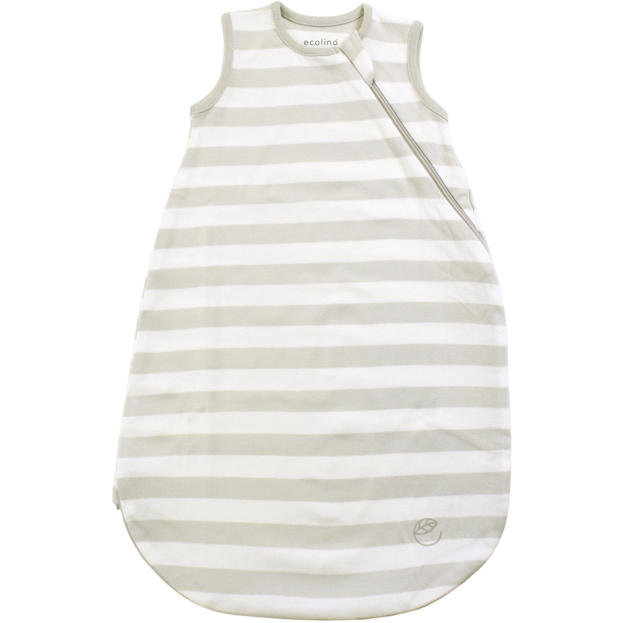 Ecolino Organic Cotton Baby Sleep Sack - Soft & Breathable Sleeping Bag for Infants & Toddlers, Gray - Perfect for Nursery, Daycare & Travel