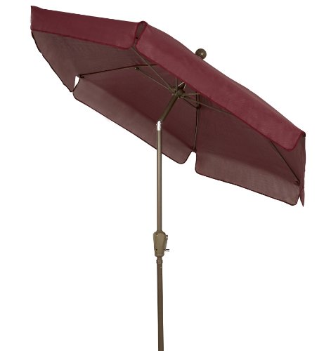 Burgundy with Champagne Bronze Pole