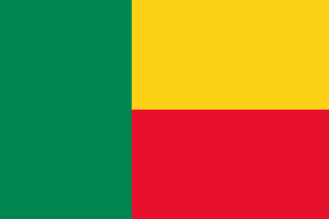 Benin Flag 3x5 Feet - Durable Nylon with Vibrant Print - Perfect for Outdoor, Indoor & Patriotic Events