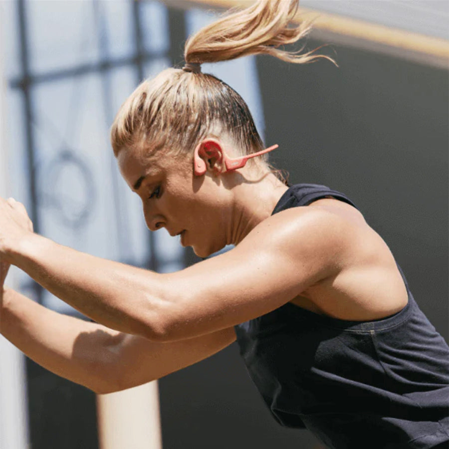 Shokz OpenRun Pro Bone Conduction Headphones - Wireless Bluetooth Sports Headphones for Running, Cycling & Workouts - Sweatproof & Lightweight for Active Lifestyles