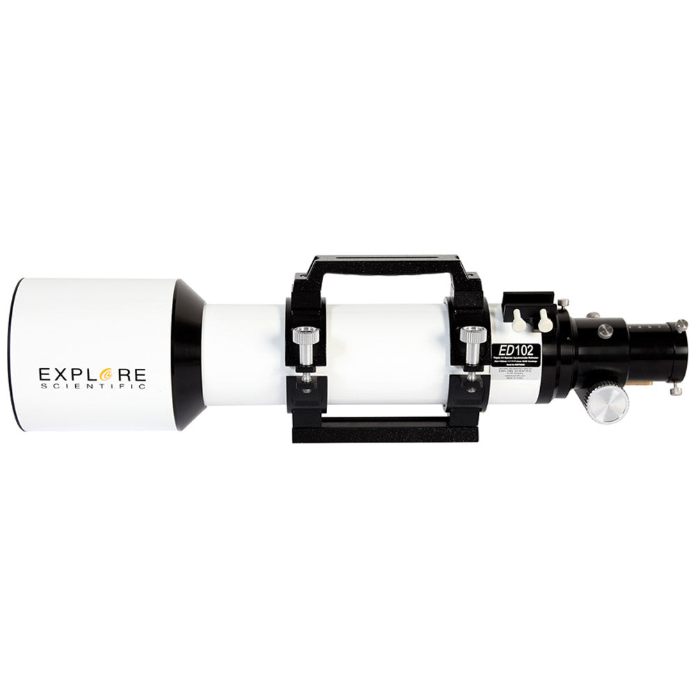 Explore Scientific 102mm ED Essential Refractor Telescope - ES ED10207-01 for Astrophotography & Stargazing