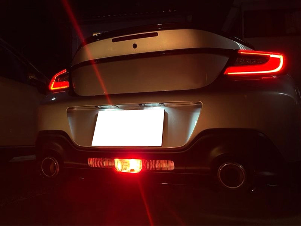 Full LED Rear Fog Light Retrofit DIY Kit - Compatible with Nissan 370Z, Toyota 86, Scion FRS, Subaru BRZ, Fiat 124 Spider & More | Easy Installation for Enhanced Night Driving Safety