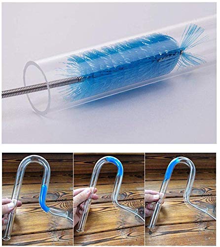 2 Pack Aquarium Tube Cleaning Brushes - Flexible Double Ended 61