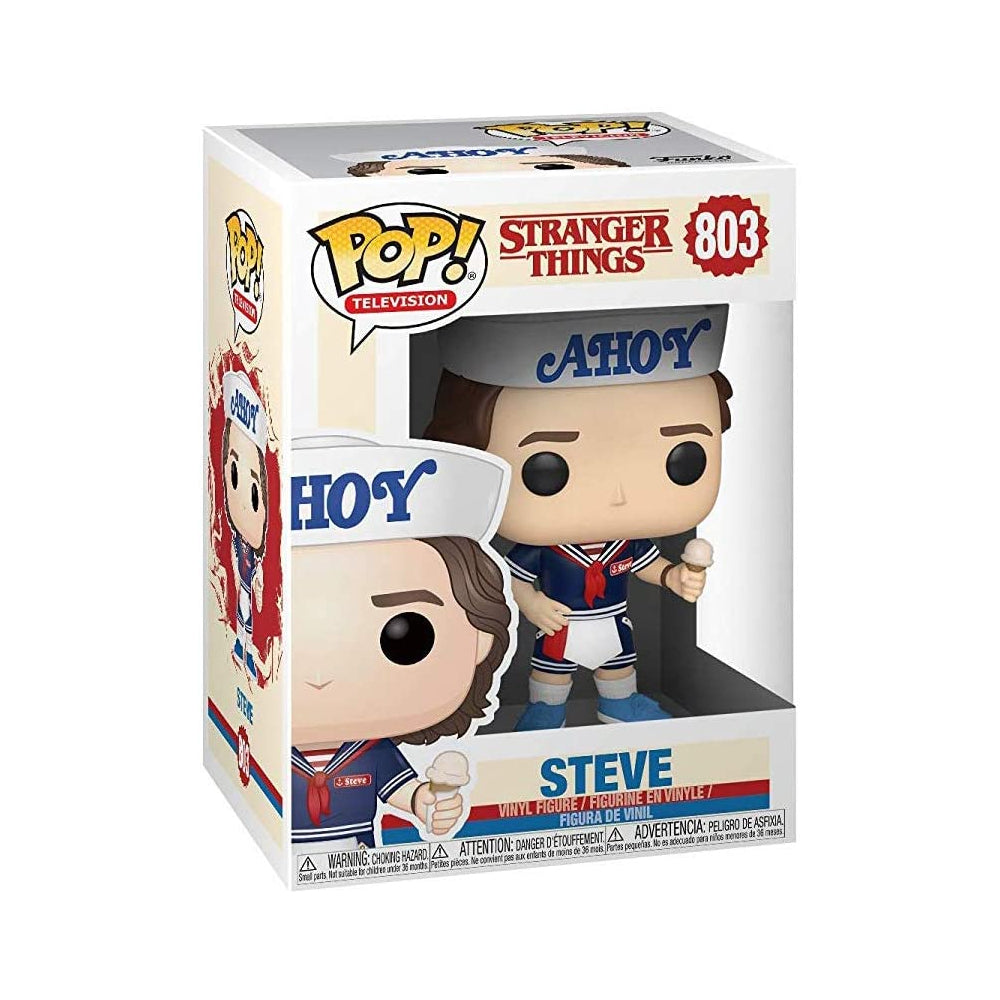 Stranger Things Steve with Hat - Official Merchandise - Perfect for Cosplay, Halloween & Fan Gifts