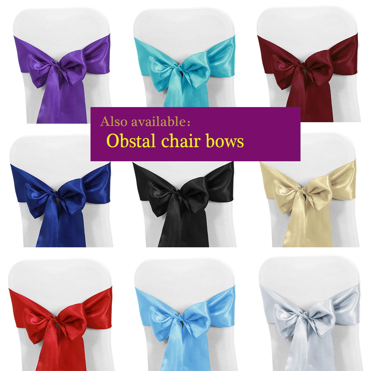 50 PCS Spandex Stretch Chair Sashes for Wedding Decor - Elastic Chair Cover Bands with Buckle Slider for Banquet, Party, Hotel Events - Silver Sashes for Elegant Table Setting & Reception Decorations