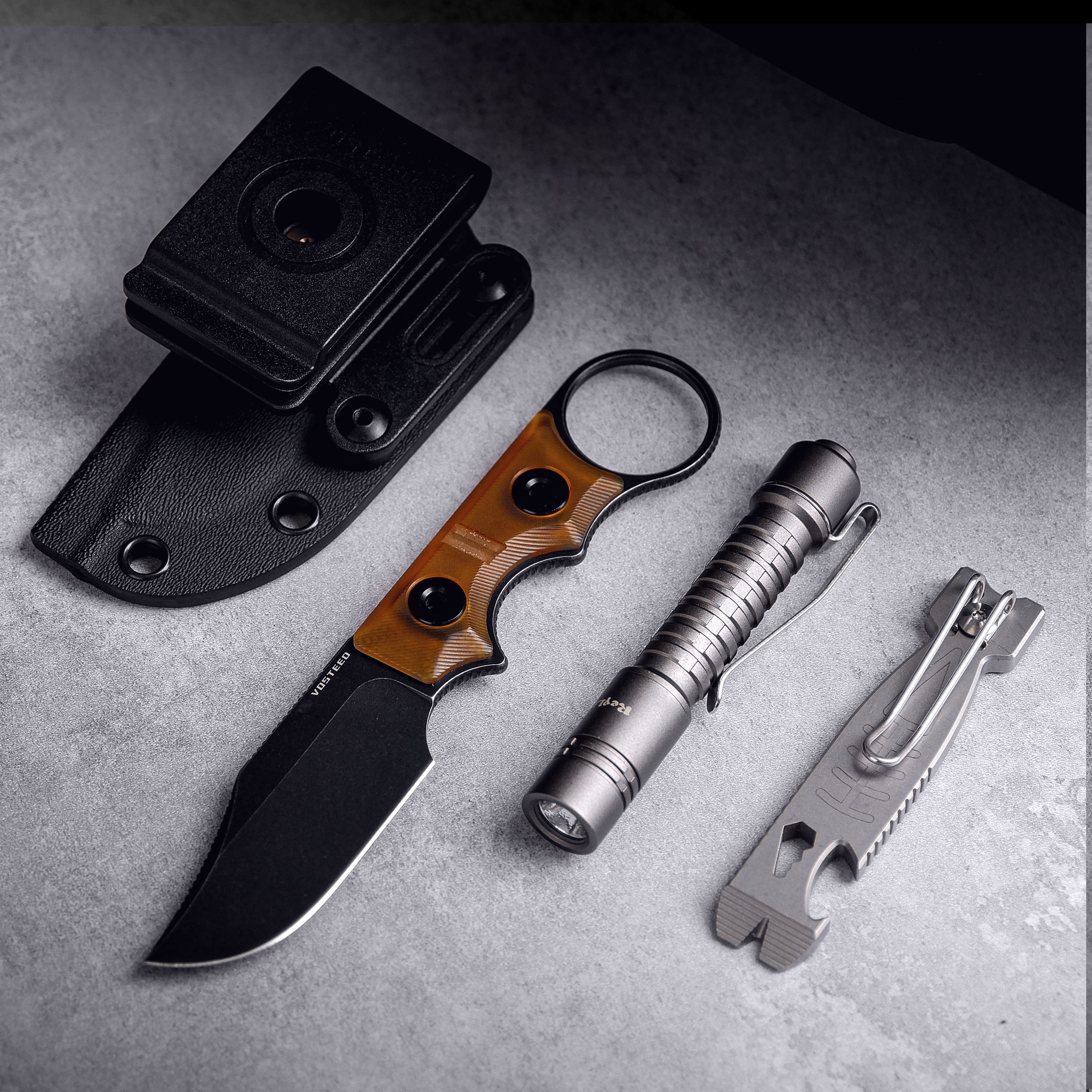 Quokka O Fixed Blade Knife - 2.75