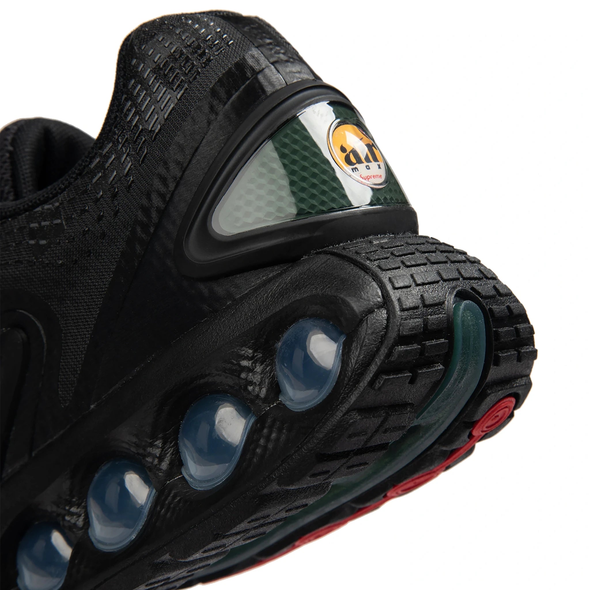 Supreme x Nike Air Max DN Black Sneakers - Men's Running Shoes for Gym, Workout & Casual Wear
