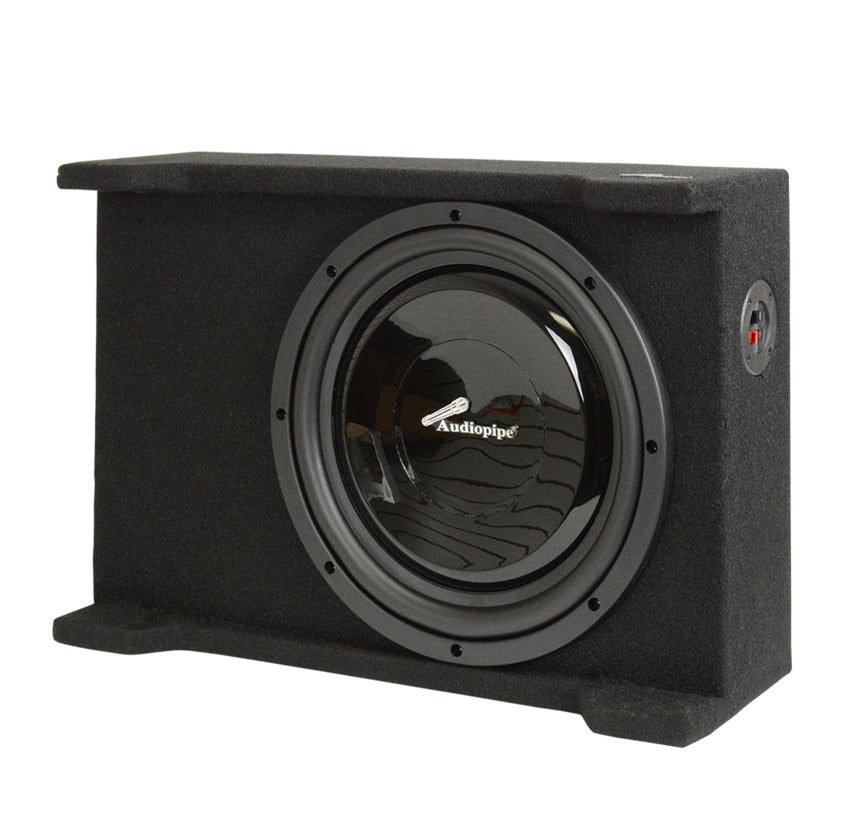 APSB 12BDF High Performance Sealed Bass Enclosure - Professional Studio & Home Theater Subwoofer Box for Deep Bass Sound