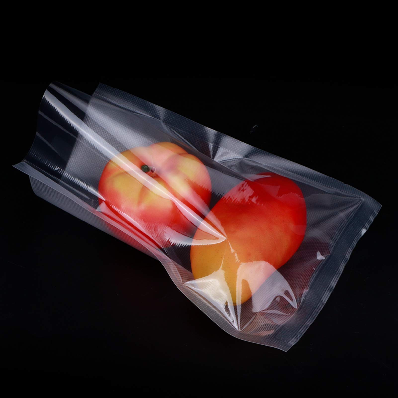 100Pcs Vacuum Sealer Bags - 18x25cm Leakproof Food Storage Bags for Sous Vide, Meal Prep & Freezer Organization | Reusable Kitchen & Travel Food Containers | Perfect for Vacuum Sealing, Camping & Leftovers