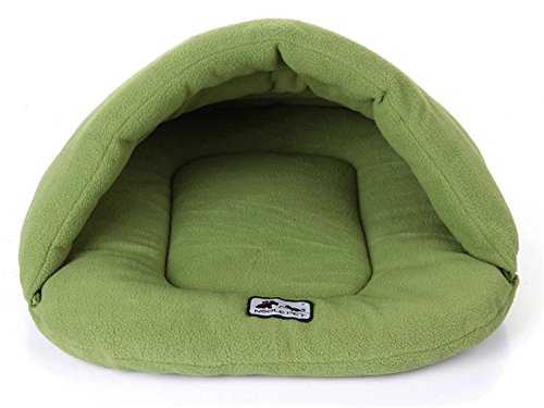 Premium Pet Sleeping Bag - Warm Half-Covered Dog & Cat Bed Mat, Soft Cushion for Small Pets, 26.8