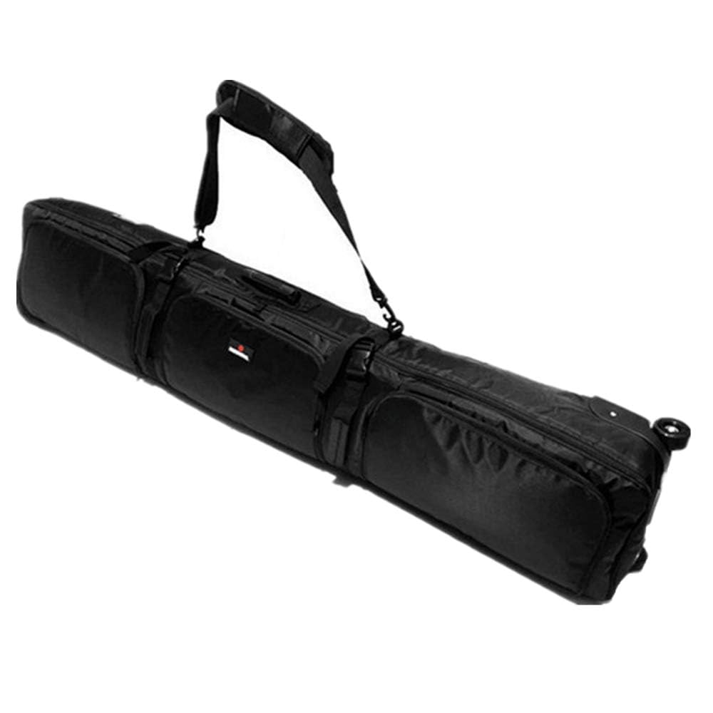 UNISTRENGH Wheeled Ski Snowboard Travel Bag - Waterproof Padded Snowboard Backpack with Wheels for Air Travel - Perfect for Ski Trips, Snowboarding Vacations & Winter Sports Gear Transport