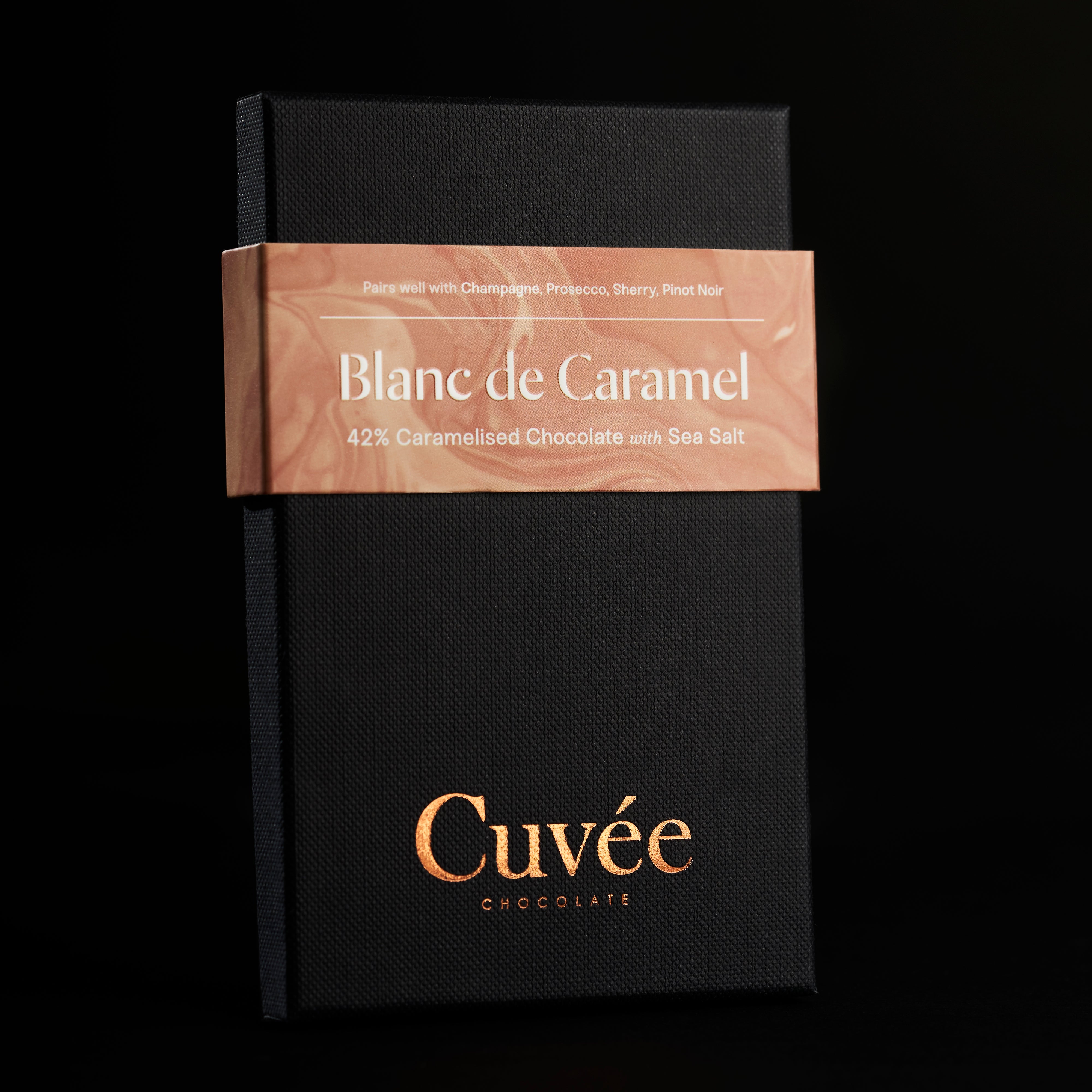 Premium Cuvée BLANC DE CARAMEL Caramelized Chocolate Bars - Gourmet Belgian Chocolate with Caramel Infusion - Perfect for Gifts, Desserts & Wine Pairing