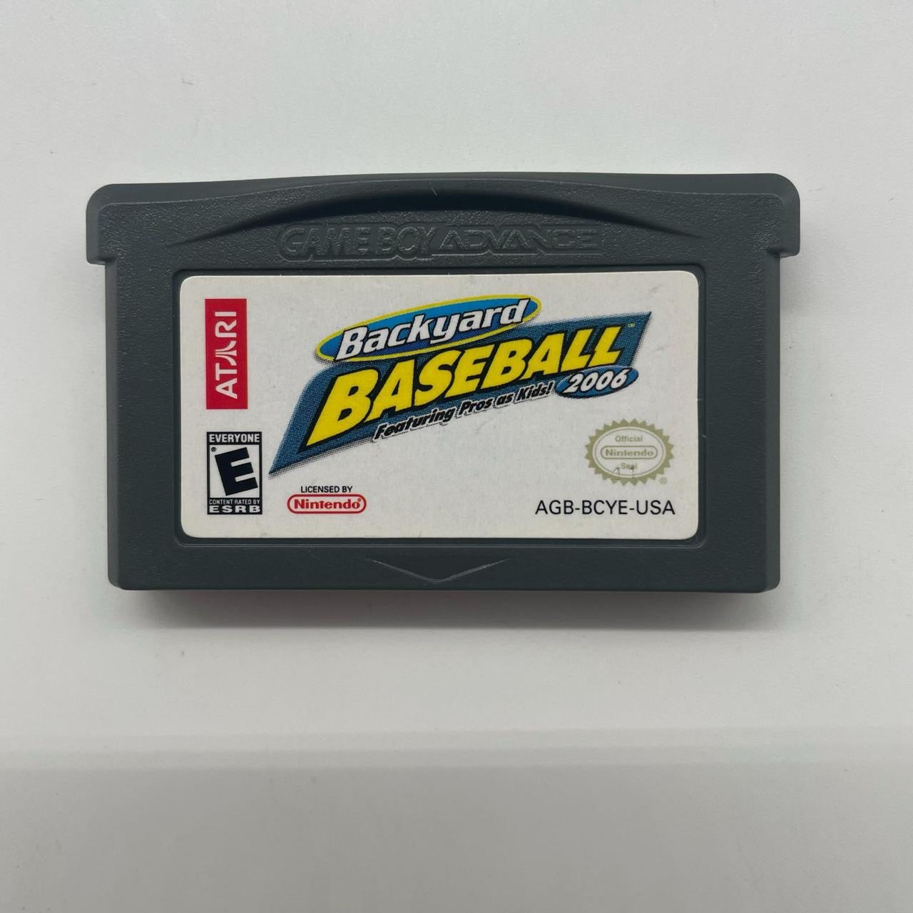 Backyard Baseball 2006 for Nintendo Gameboy Advance (GBA) - Authentic Game Cartridge - Classic Sports Video Game for Kids & Adults - Perfect for Retro Gaming & Collectors