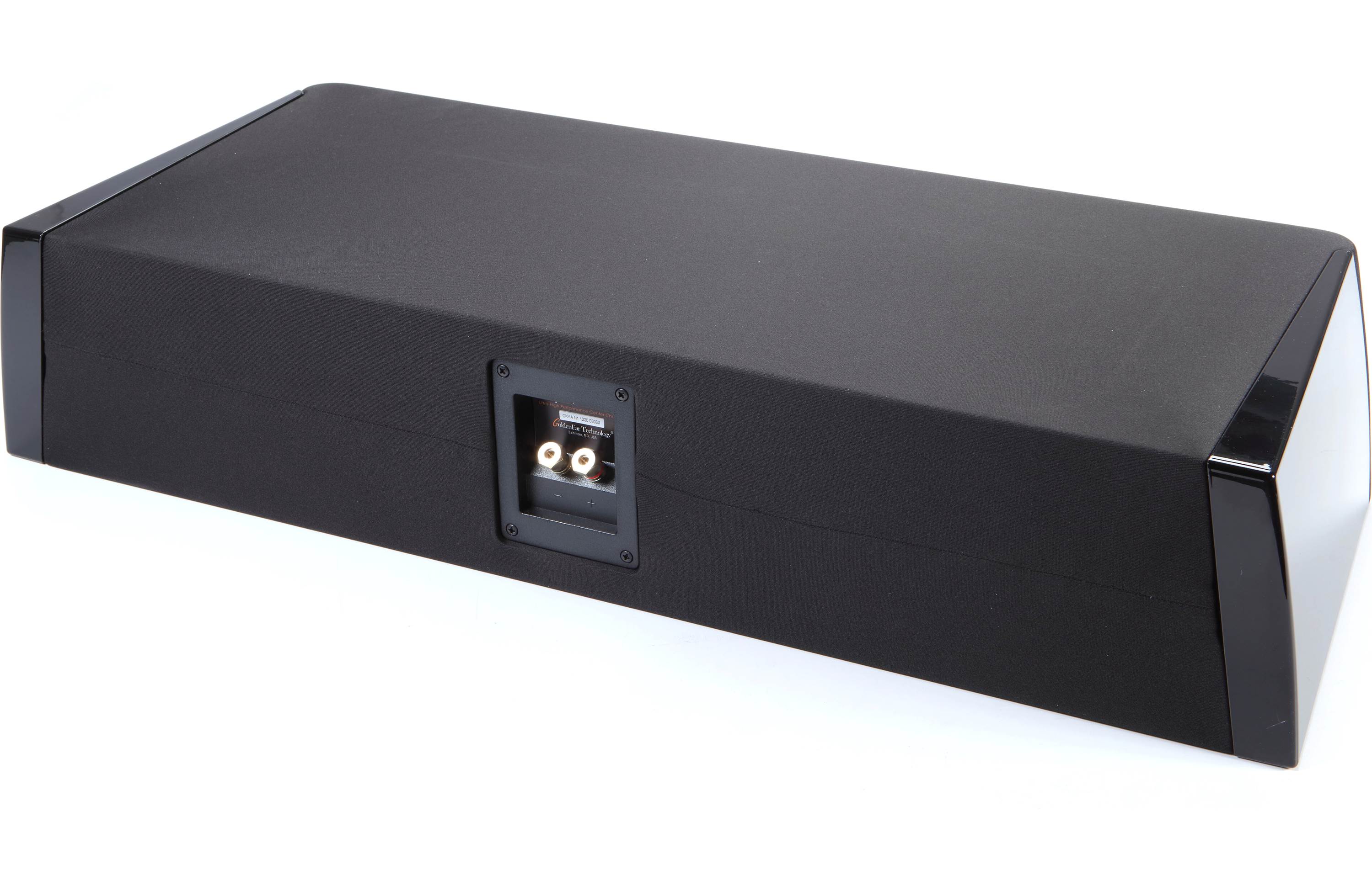GoldenEar SuperCenter XL High Performance Center Channel Speaker - Premium Home Theater Audio for Movies & Music (Each) - Perfect for Dolby Atmos Surround Sound Systems