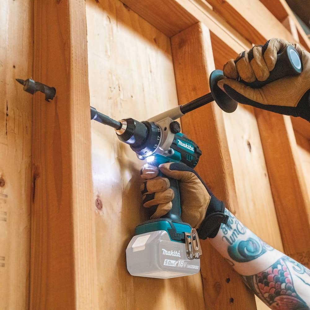 Makita XPH14Z 18V LXT® Brushless Cordless Hammer Drill (Tool Only) - Powerful 1/2