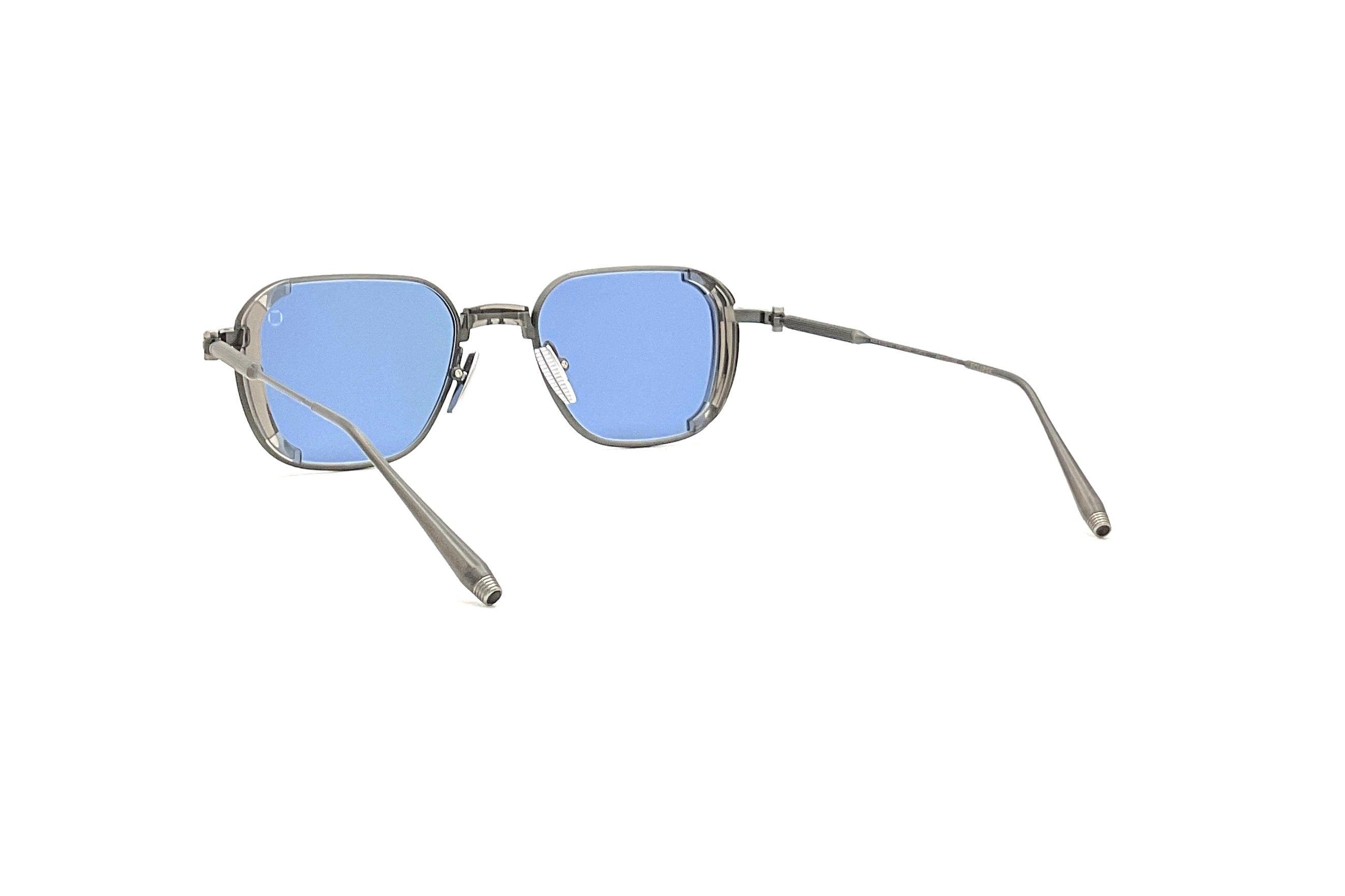 Akoni Eclipse Sunglasses - Crystal Dark Grey & Antique Pewter Polarized Lenses for Men & Women - Perfect for Driving, Beach & Outdoor Activities