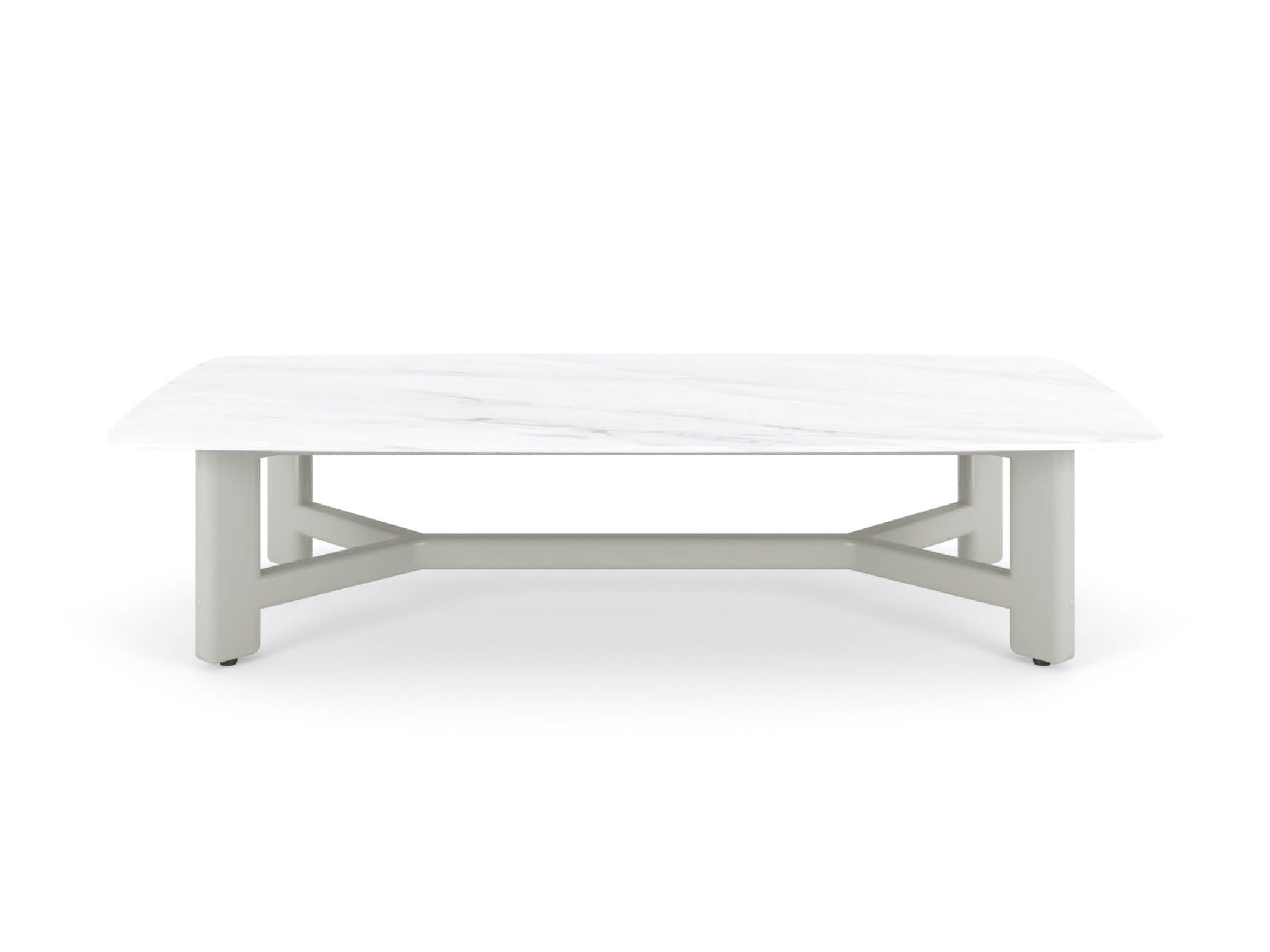 Modern Rectangle Coffee Table - Solid Wood Living Room Furniture for Home Decor, Office & Lounge Use