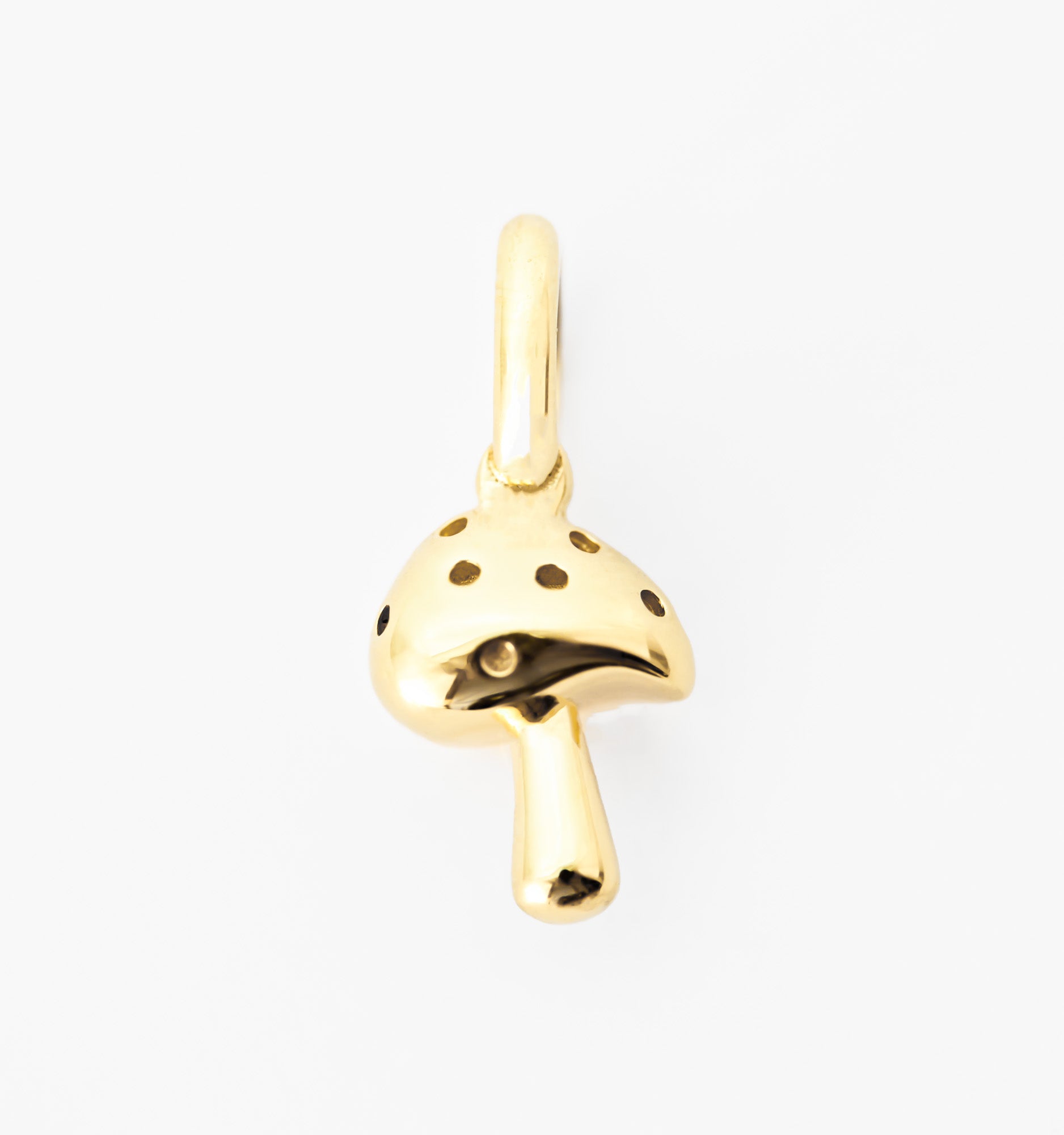 Whimsical Mushroom Charm - Cute Mushroom Pendant for Jewelry Making, DIY Crafts, and Keychains | Perfect for Necklaces, Bracelets, and Gift Giving