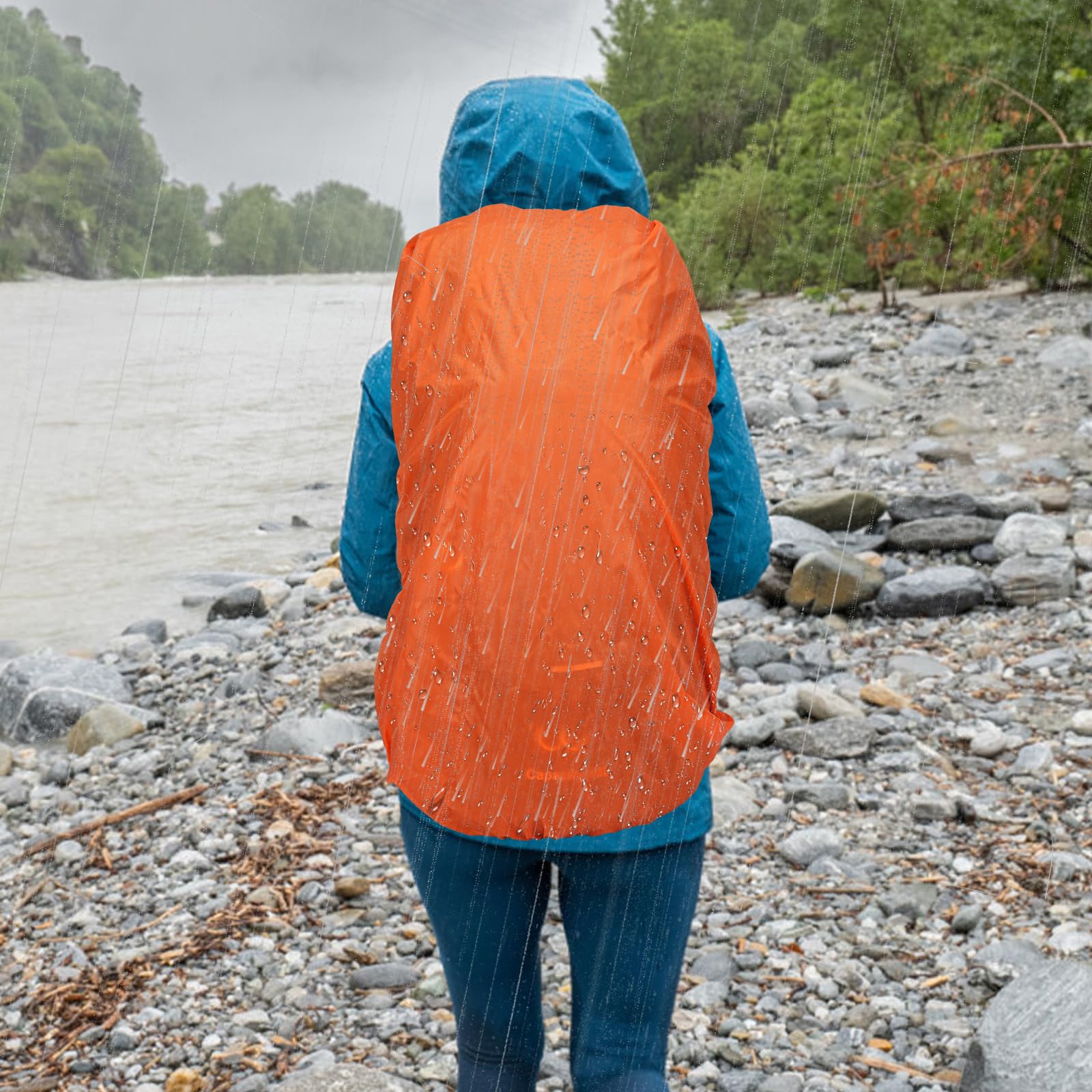 OKYUK 70L Waterproof Hiking Backpack - Lightweight Camping Backpack for Mountain Climbing, Outdoor Sports, Travel & Cycling - Durable Daypack with Rain Cover (Green, 70L) - Perfect for Weekend Adventures, Trekking & Backpacking Trips