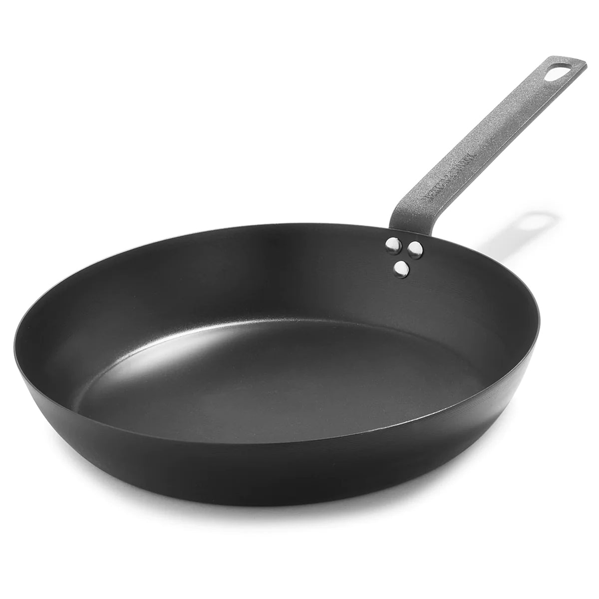 Premium Merten & Storck 12-Inch Carbon Steel Fry Pan - Professional Restaurant-Grade Skillet for Searing, Frying & Sauteing - Perfect for Home Cooking & Commercial Kitchens