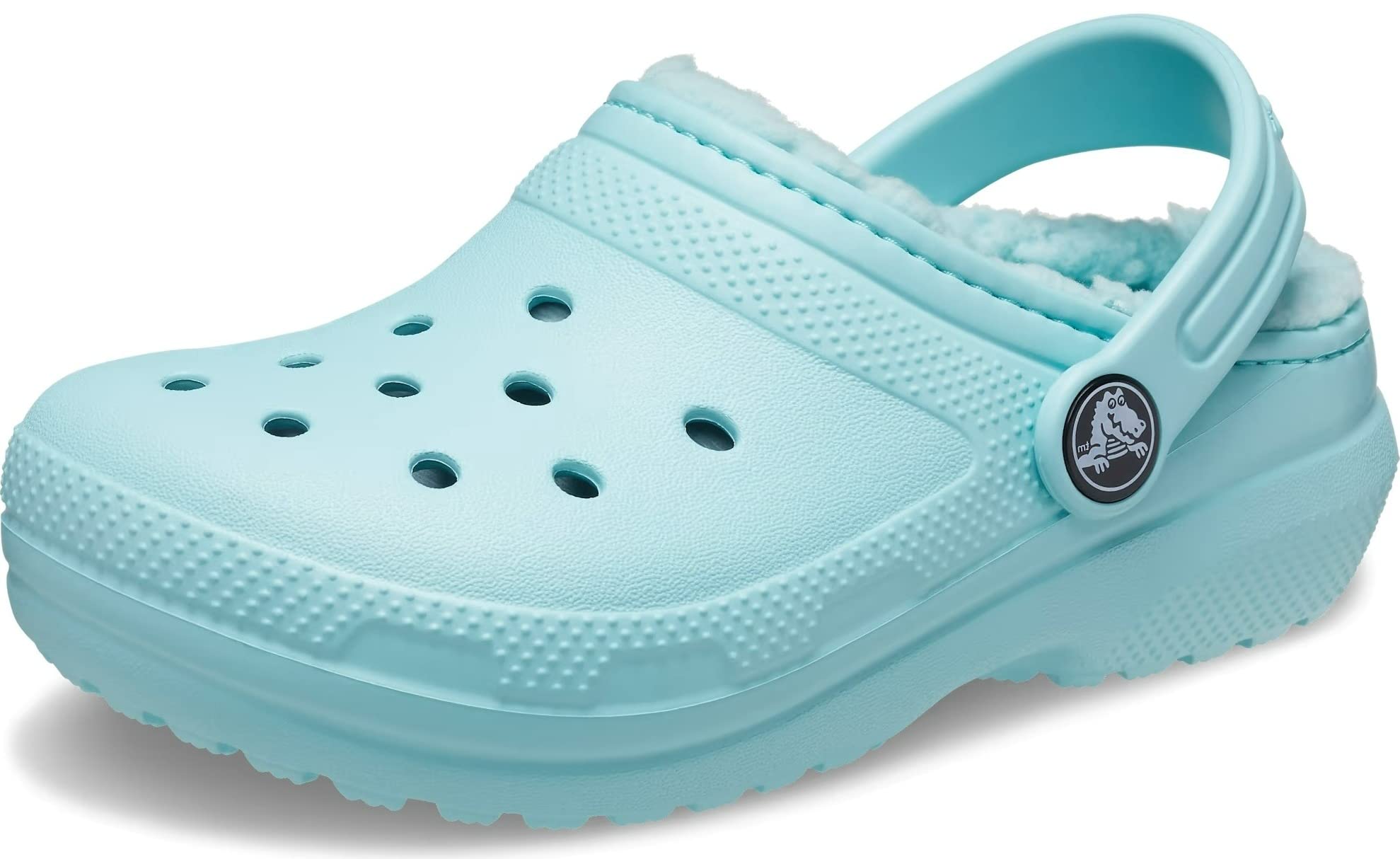 Crocs Toddler and Kids Classic Lined Clog - Warm Winter Shoes for Boys & Girls - Comfortable Indoor & Outdoor Play, School, and Snow Day Activities