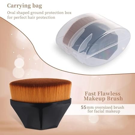 Foundation Brush - Smooth Blending for Liquid & Blush - Makeup for Women