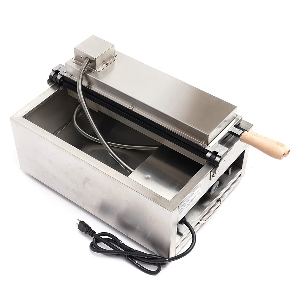 Commercial Electric Taiyaki Maker - Japanese Fish-Shaped Waffle Machine with Non-Stick Coating, 3000W (6-Fish Capacity) - Perfect for Home Bakeries, Cafes & Japanese Dessert Shops