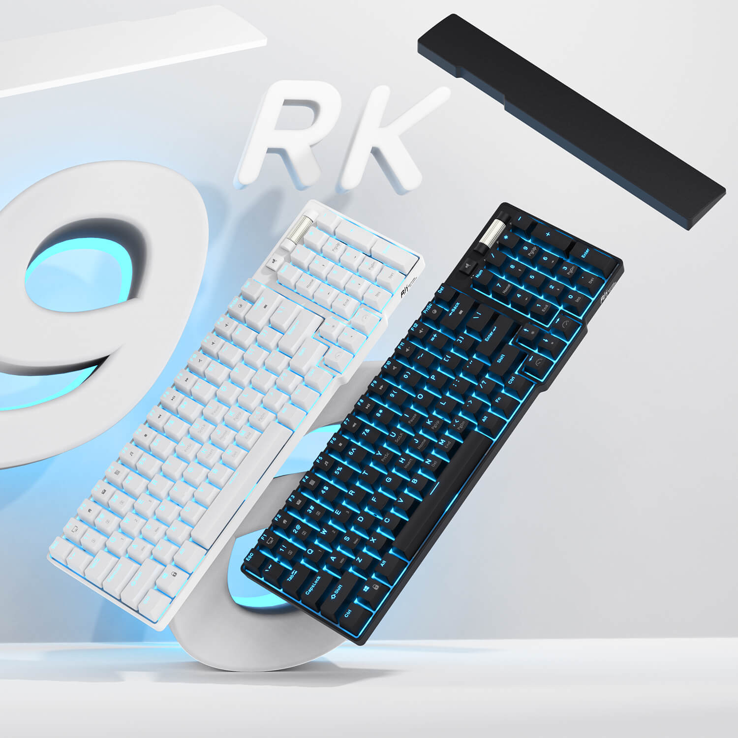 Open Box RK96 96% Wireless Mechanical Gaming Keyboard - Compact Design for Office, Gaming & Programming