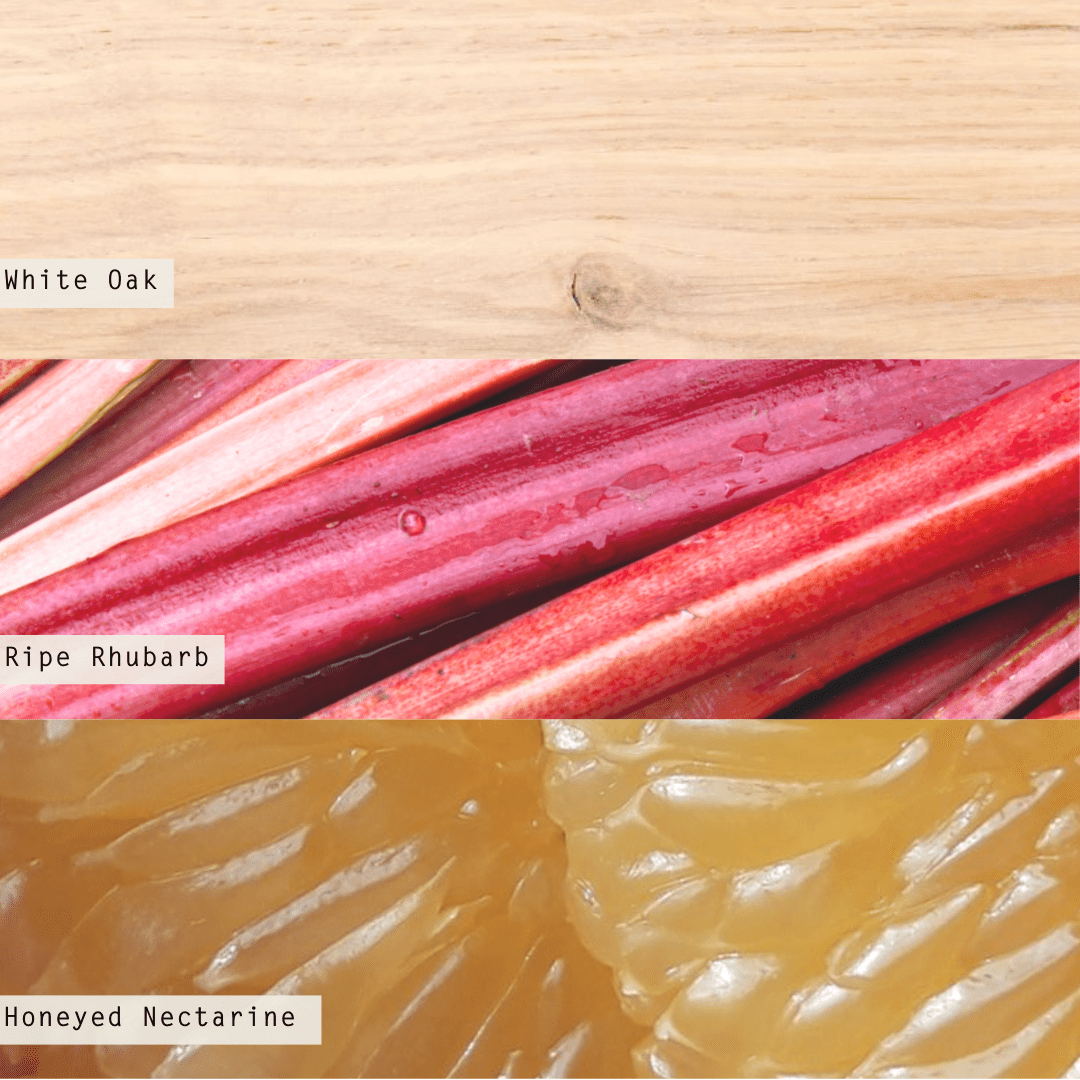 Rhubarb Honey Scented Tin Candle - Aromatherapy Soy Wax Candle for Home, Bathroom & Relaxation - Perfect Gift for Mother's Day & Housewarming