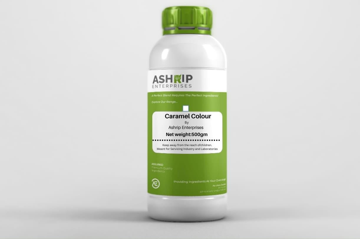 Ashrip Enterprises 500g Caramel Color for Cosmetics - Eye Makeup, Facial Care, Hair Color, Nail & Skin Care | Perfect for DIY Beauty Products, Soap Making & Dairy Coloring