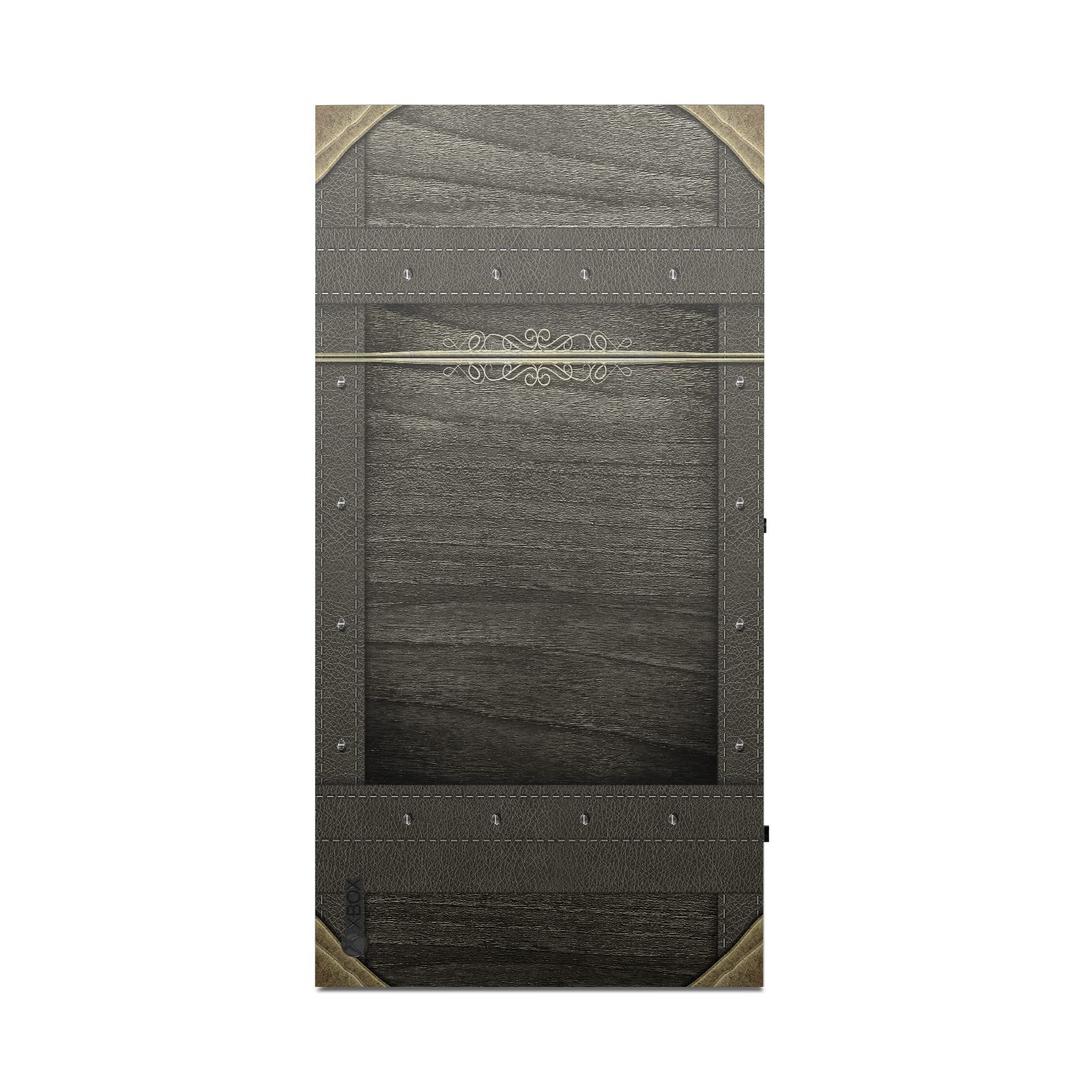 Officially Licensed Assassin's Creed Black Flag Wood & Gold Chest Vinyl Skin Decal - Compatible with Xbox Series X Console & Controller Bundle | Gaming Accessories for Xbox Fans & Collectors