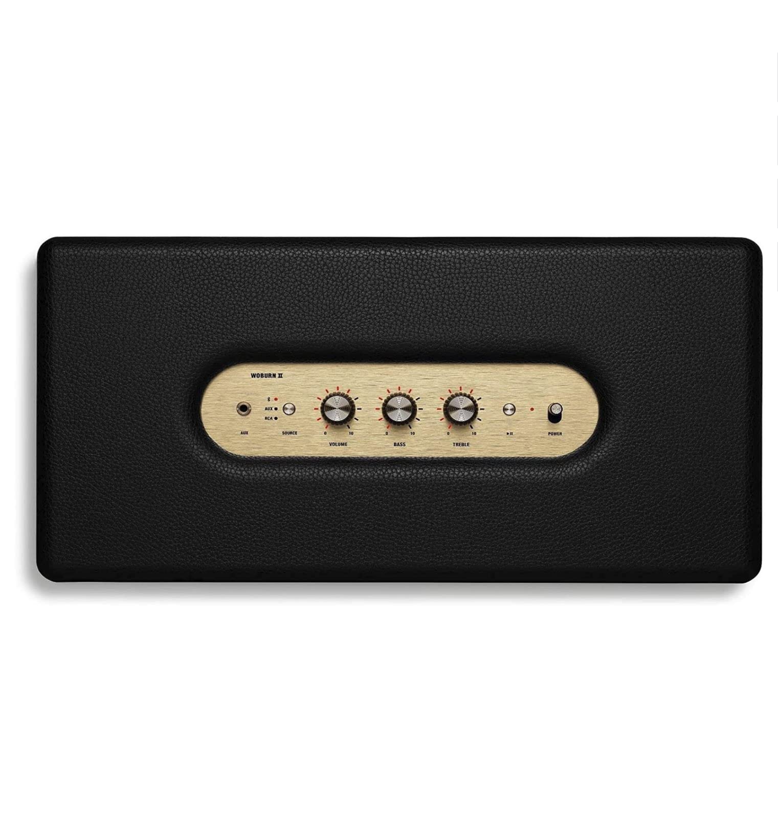 Marshall Woburn II Wireless Bluetooth Speaker - High Power Home Audio System with Deep Bass, Black | Perfect for Parties, Home Theater & Outdoor Gatherings