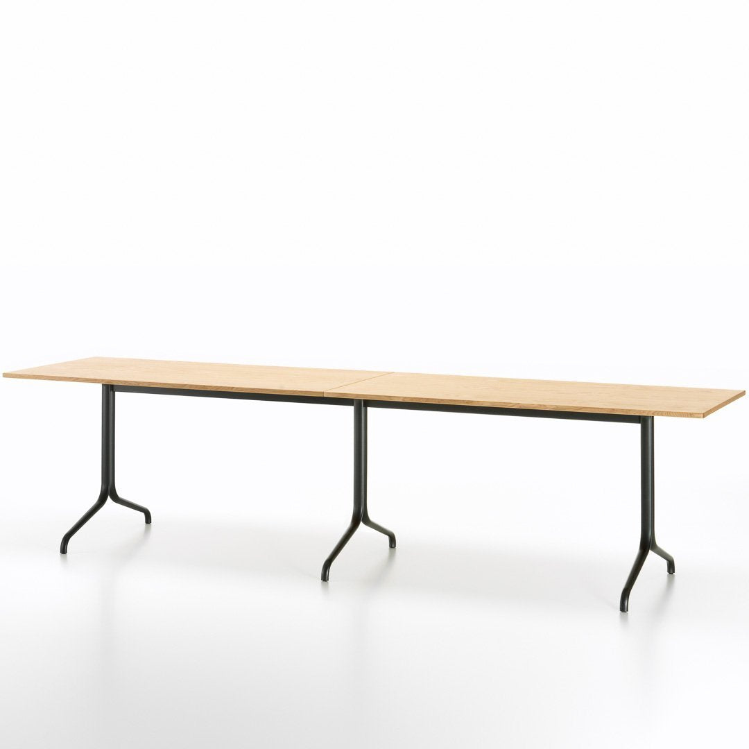 Belleville Bistro Table - Rectangular Indoor Dining Table for Small Spaces, Kitchen, Breakfast Nook, or Balcony - Perfect for Coffee, Meals & Entertaining