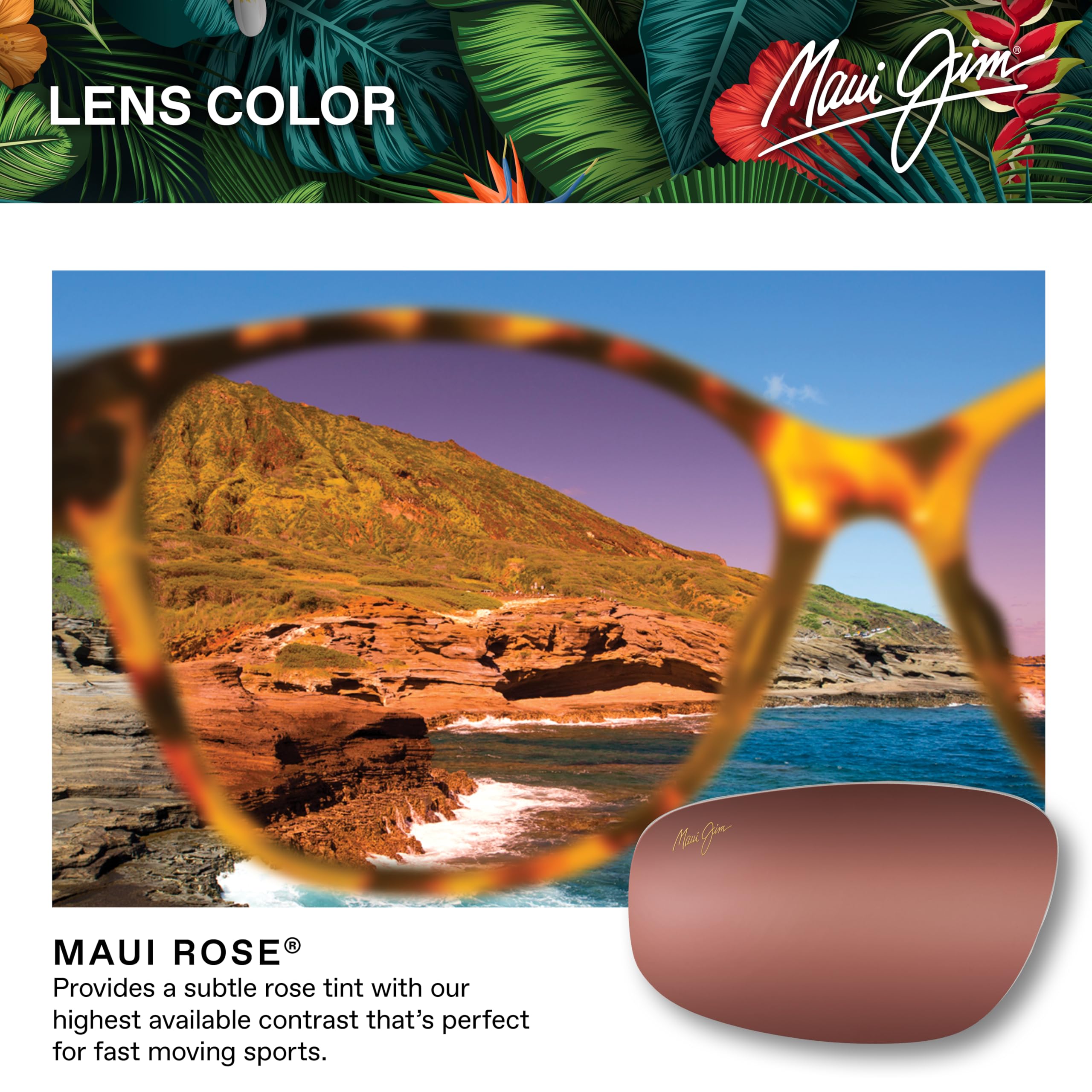 Maui Jim Koki Beach Polarized Reading Sunglasses for Women - Beach & Driving