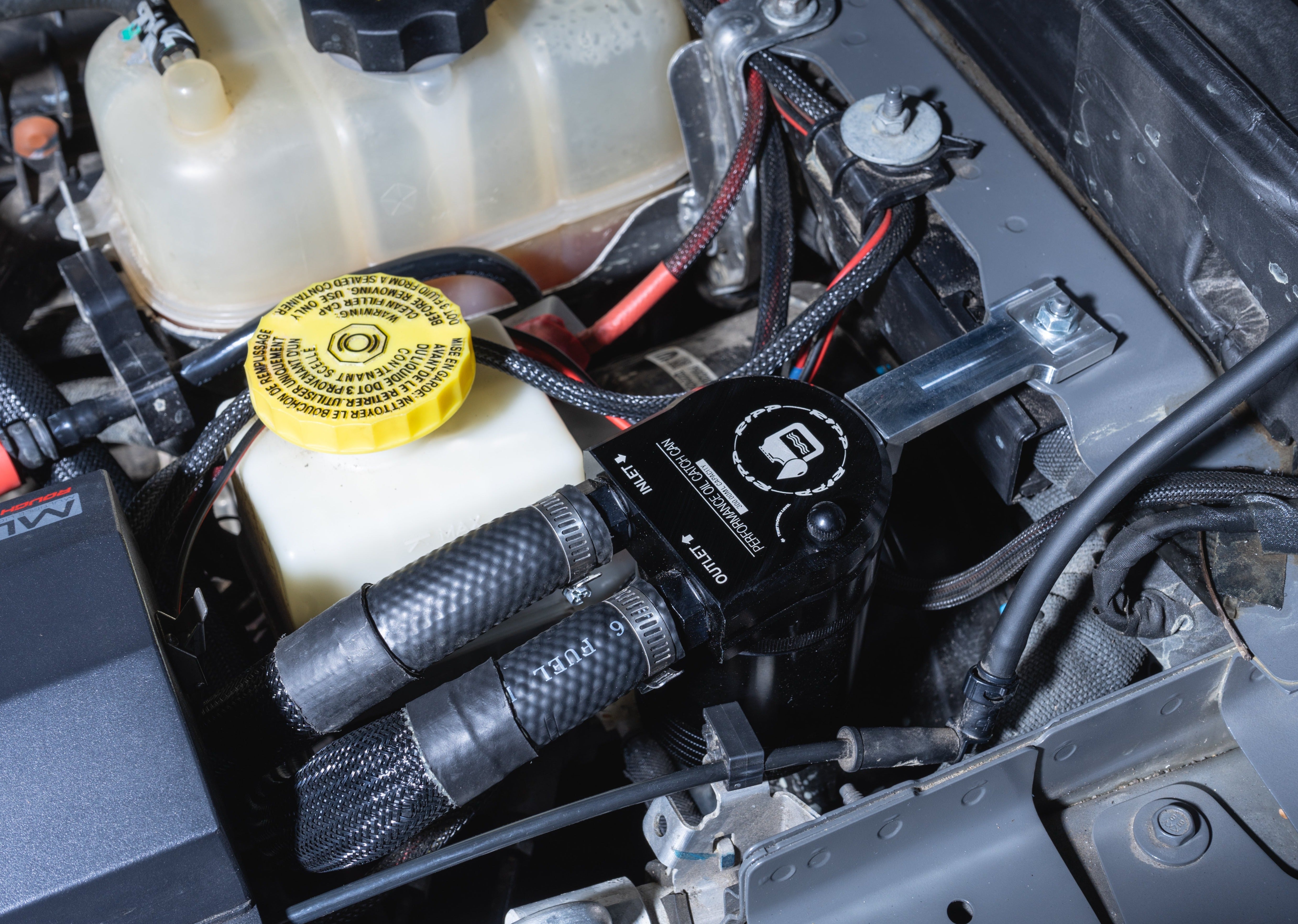 Jeep Wrangler JL & Gladiator JT Oil Catch Can Kit - Prevents Engine Sludge & Improves Performance - Perfect for Off-Roading & Daily Driving
