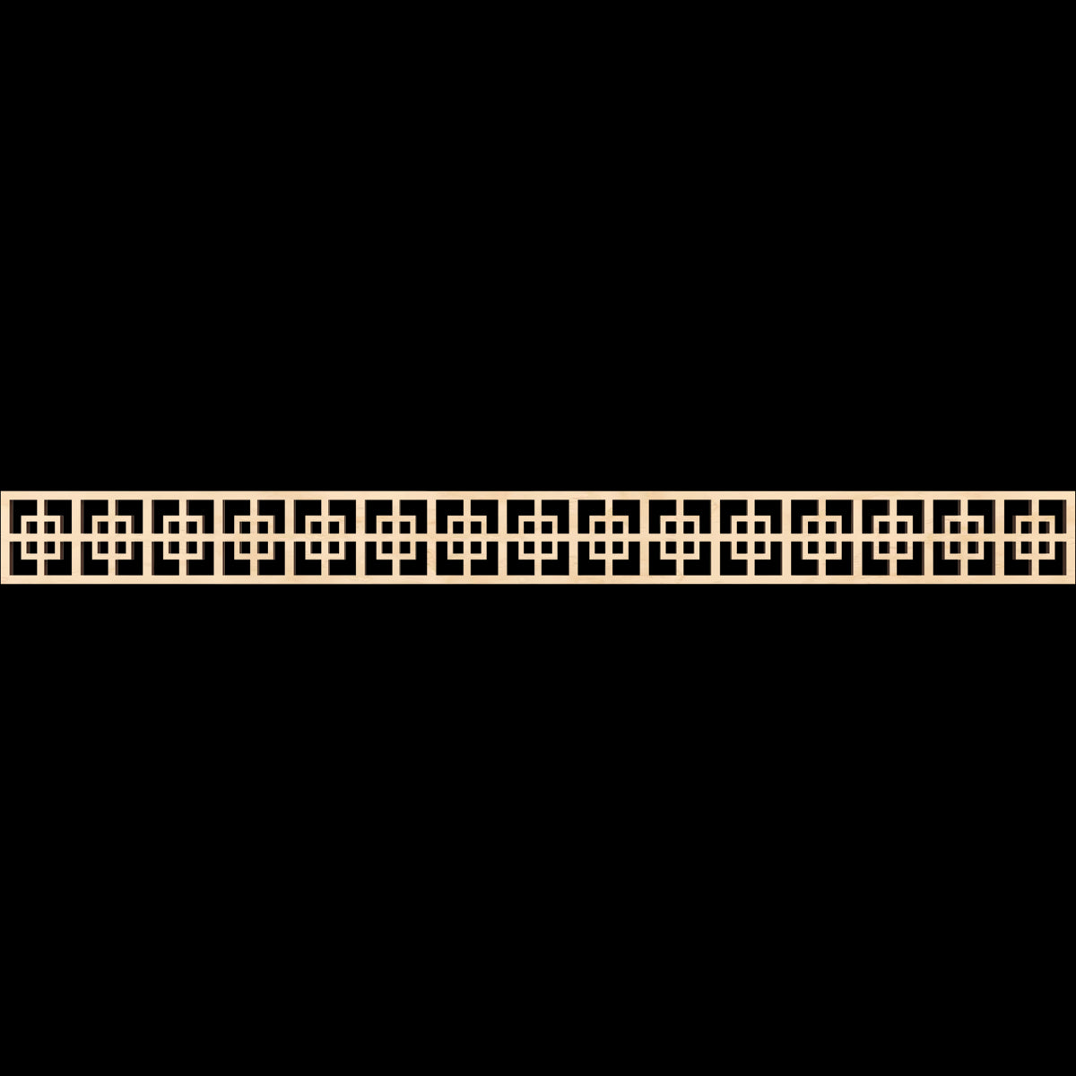 Cambridge Fretwork Moulding - Decorative Wood Trim for Home & Furniture DIY Projects | Perfect for Crown Molding, Wall Paneling & Cabinet Accents