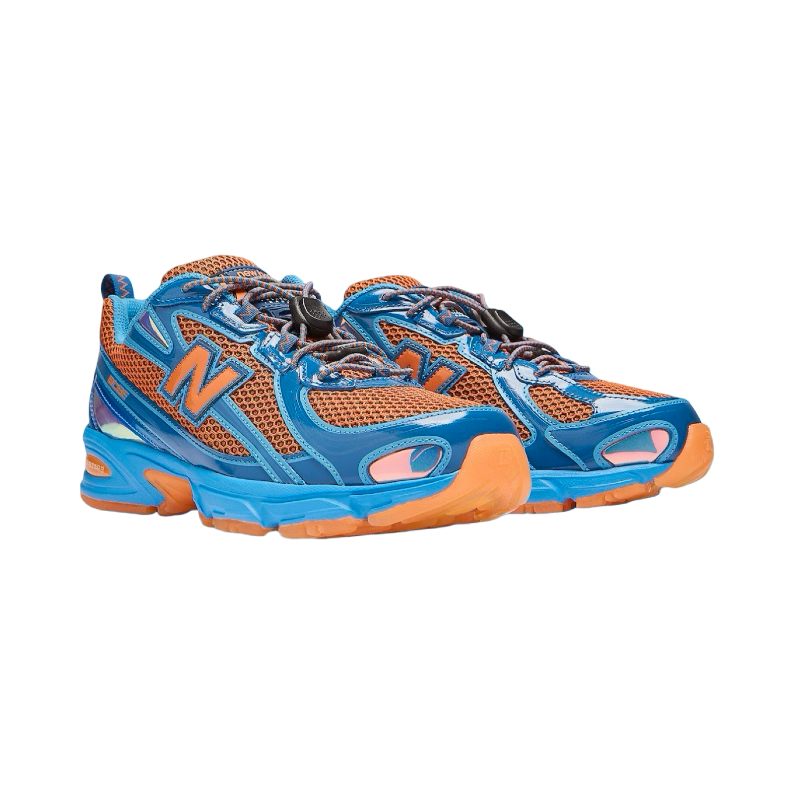New Balance 740v2 Men's Running Shoes - Snorkel Blue/Persimmon Orange - Lightweight & Comfortable for Jogging, Gym & Daily Wear