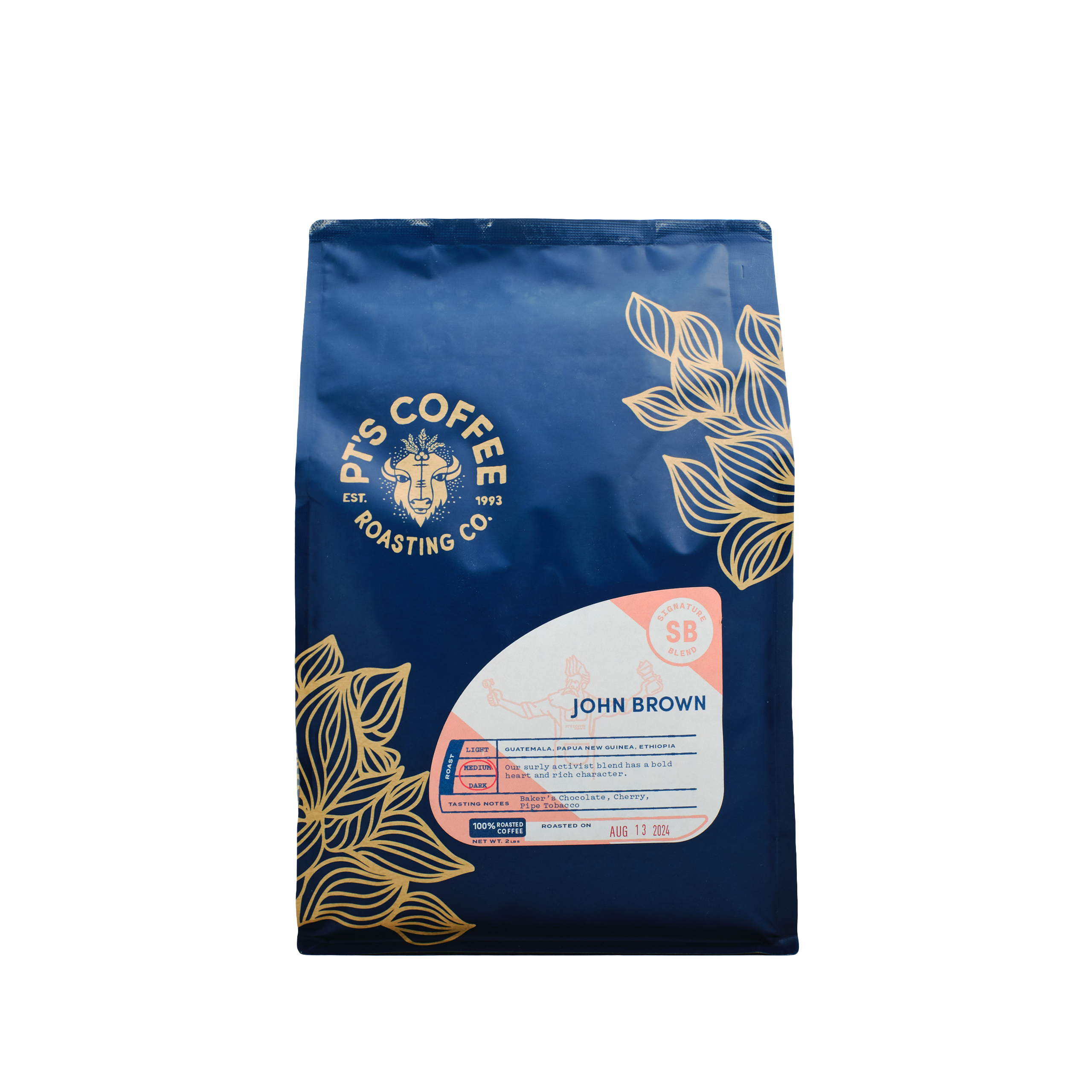 John Brown Signature Blend Coffee - Premium Gourmet Coffee Beans for Home Brewing, Office & Gifting | Rich Flavor & Aromatic Experience