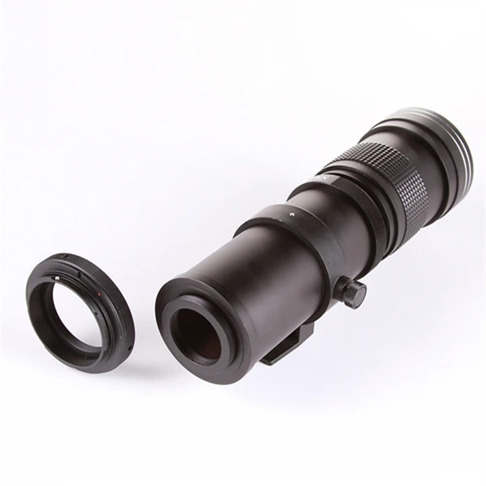 420-800mm F/8.3-16 Telephoto Zoom Lens with T2 Adapter for Nikon D7200 D7100 D90 D5000 D3300 D3200 D3100 D4S D4 - Perfect for Wildlife, Sports & Long-Distance Photography