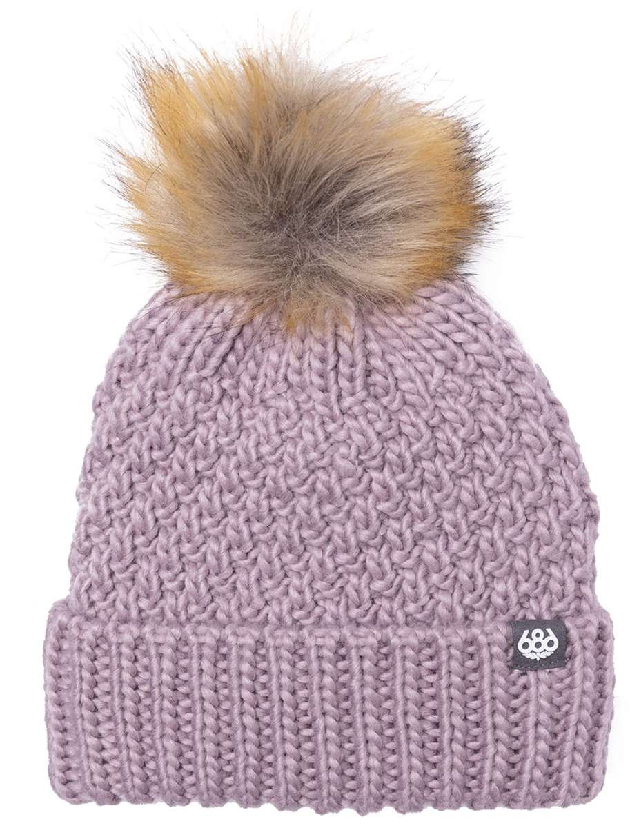 686 Ladies Majesty Cable Knit Beanie Winter Hat 2023 - Warm Knitted Beanie for Women, Fashion Cable Knit Hat for Cold Weather, Outdoor Activities & Street Style