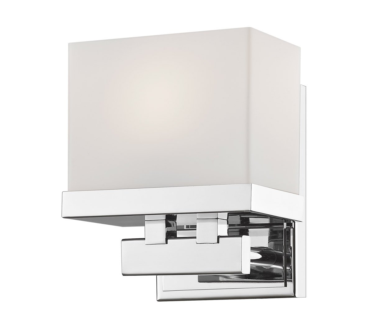 Modern Chrome Finish Steel LED Bathroom Vanity Light - 6 Inch, 8 Watts, Energy Efficient - Perfect for Powder Rooms, Master Baths & Spa-Inspired Home Decor