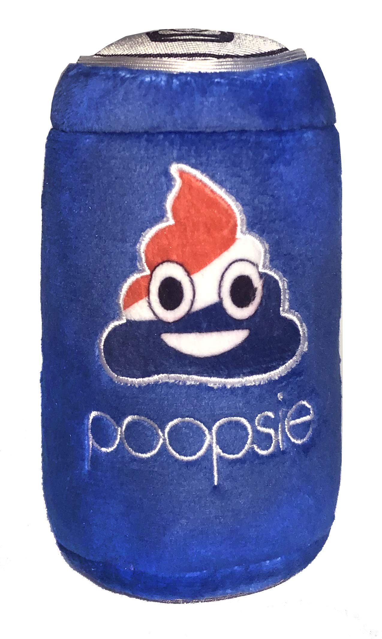 Huxley & Kent Squeaky Plush Dog Toy for Small Dogs - Funny & Cute Poopsie Cola Design with Built-in Squeaker | Perfect for Playtime, Training Rewards & Interactive Bonding with Your Pet